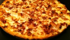Chicken Bacon
Ranch Pizza