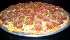 The
"Stuff Your Face" Pizza